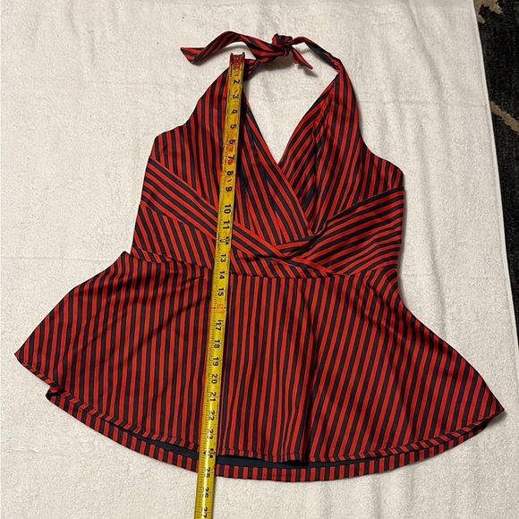 Odille Multicolored Asymmetrical Peplum Blouse - Picture 3 of 11